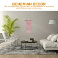 thumbnail image 5 of PAMINGONO Boho Macrame Wall Hanging Woven Tapestry Decor for Bedroom Living Room Walls, 5 of 5