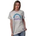 thumbnail image 3 of Mermaids are Better Than People Funny Women's Graphic T Shirt Tees Brisco Brands S, 3 of 5