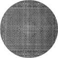 thumbnail image 1 of Ahgly Company Indoor Round Persian Gray Traditional Area Rugs, 8' Round, 1 of 1