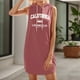 thumbnail image 1 of Vestido Informal de Verano Para Mujer, Cuello En V, Mangas de Encaje, Fluido, Bohemio, Cómodo, Elegante y Con Estilo., 1 of 3