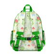 thumbnail image 4 of Adorable Forest Frog Backpack Featuring Green Frog Cartoon, Plant and Mushroom Print, and Nature Pattern, 4 of 6