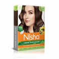 thumbnail image 3 of (4 pack) Nisha Creme Hair Color | Permanent Long Lasting Brown Hair Dye Colour Kit | Dark Brown | Mini Box 40gm / 1.35 Oz, 3 of 10