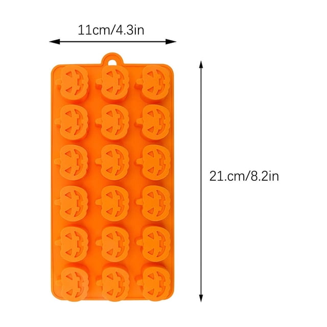 Birdeem Halloween Pumpkin Cake Mould Candy Flip Candy Skull Chocolate Moulds