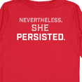 thumbnail image 4 of Inktastic Nevertheless, She Persisted Boys or Girls Long Sleeve Toddler T-Shirt, 4 of 5
