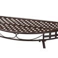thumbnail image 4 of Baxton Studio Laraine Modern and Contemporary Black Metal Outdoor Console Table, 4 of 5