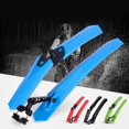 thumbnail image 4 of Portable Adjustable Bike Mud Flap Front Rear Mud Guards for Mountain Road Bikes, 4 of 17