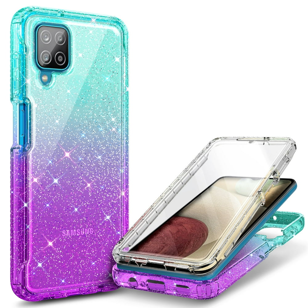 Samsung Galaxy A12 5G Phone Case, Nagebee Full-Body with Front PC Frame