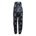 thumbnail image 5 of ZZwxWA Pants Women Floral Print Trendy Boho Women's Elastic Casual Pants with Pocket Joggers Pants High Waist Yoga Pants Straight Trousers Blue XL, 5 of 6