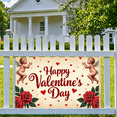 thumbnail image 5 of LUUFILx Valentine's Day Romantic Background Banner Backdrop for Party Decoration Event Decor Love Photography Props Gift Display Background, 5 of 8