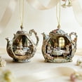 thumbnail image 5 of 2D Acrylic Ornament with Floral Patterns and Rabbit Tea Party Scene for Decorating Any Space, 5 of 9