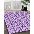 thumbnail image 3 of Ahgly Company Machine Washable Indoor Rectangle Transitional Blossom Pink Area Rugs, 2' x 4', 3 of 7