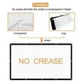 thumbnail image 2 of 84 inch Foldable Portable Projector Portable Projection Screen Projection Screen Cloth Outdoor Projector Movies Screen, 2 of 9