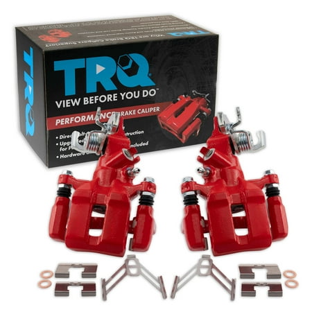 TRQ Performance Rear Brake Caliper Set Fits 04-2008 Acura TSX 98-07 Honda Accord CLA49849