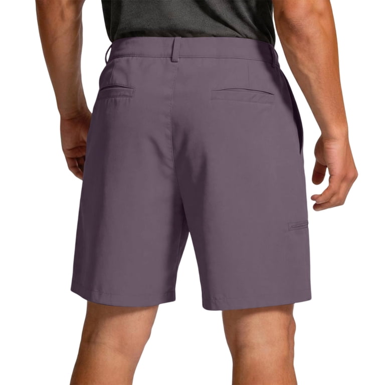 mens purple dress shorts Sewkxo Men's Golf Shorts Stretch Quick Dry Hiking Work Dress Shorts for Men  with 6 Pockets,Purple XL
