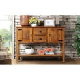thumbnail image 3 of Retro Style Solid Wood Sideboard / Multi - room Usage for Space - saving, 3 of 6