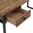 thumbnail image 5 of Claremont 60 in.W Rustic Wood and Metal Desk, 5 of 8