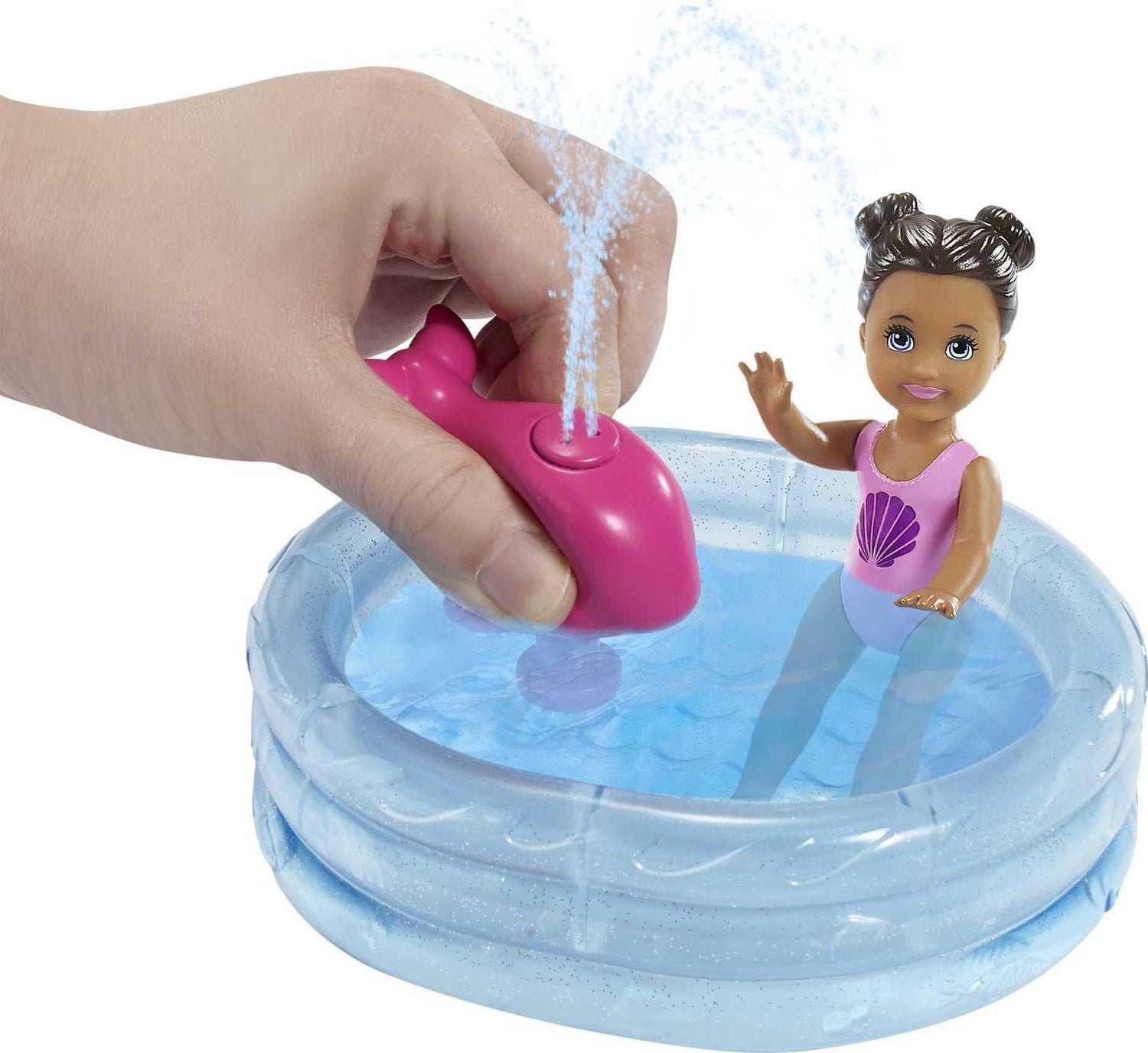 Coffret Barbie Baby-sitter avec une poupée Skipper baby-sitter