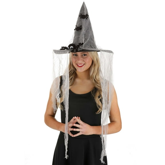Women's Spider Witch Costume Hat