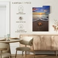 thumbnail image 5 of Elephant Stock Fort Lauderdale Beach Starfish Wall Art - Vertical Canvas Wall Art - Living Room Wall Decor - Animal Canvas - Gray And Beige Decor - 32" x 48", 5 of 8