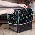 thumbnail image 2 of Yuyamidu Colorful Dog Paw Toaster Cover 4 Slice Bread Maker Dust Protection Cover Easy to Clean Anti Splash Wide Slot Home Kitchen Baking Supplies Decorative Cover, 2 of 7