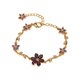 thumbnail image 2 of Pulsera de Pétalos de Circonita | Joyería Floral Personalizada y Exquisita | Accesorio Ligero, Cómodo y Elegante | Regalo para Mujer | Ropa Informal y Formal, 2 of 6