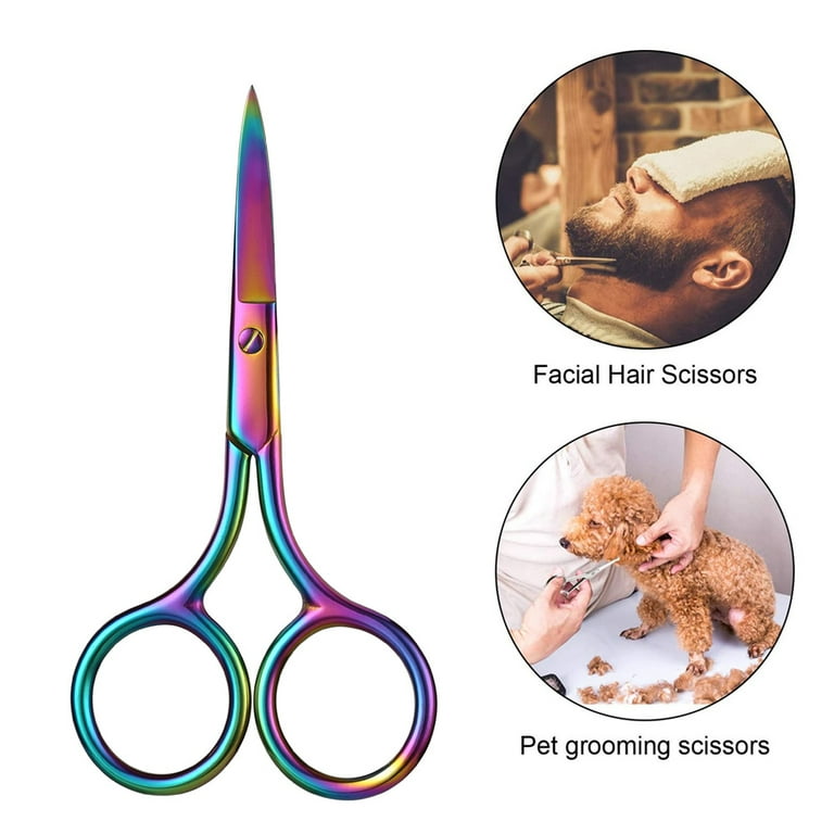 Hair Grooming Beauty Scissors - Cosmetic Cutting Shears for Men