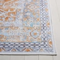 thumbnail image 4 of Safavieh Arizona Phelim Floral Machine Washable Area Rug, Rust/Gray, 4' x 6', 4 of 11