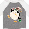 thumbnail image 4 of Inktastic Happy Christmas Penguin Boys or Girls Long Sleeve Baby Bodysuit, 4 of 5