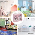 thumbnail image 5 of Set of 2 Kids Bookshelf and Toy Storage, Toddler Toddler 5 Cubby Toy Storage Cabinet, Montessori Toy Organizer for Nursery, Playroom, Kids Room, 5 of 6