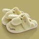 thumbnail image 1 of Zapatillas de algodón para mujer, otoño e invierno, lindas zapatillas de pareja de dibujos animados para el hogar, antideslizantes, confinamiento en casa, zapatillas de tacón con bolsa de felpa para, 1 of 4