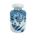 thumbnail image 4 of A&B Home Blue and White Botanical Bird Porcelain Vase 7.9" x 7.9" x 12.2", 4 of 4