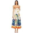 thumbnail image 5 of 2026 New Style Elegant High-Waisted Printed Suspender Dress, 5 of 6