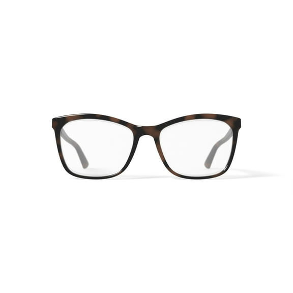 Calvin Klein Women's CK19529G Prescription Eyeglasses with Case, Blue Tortoise