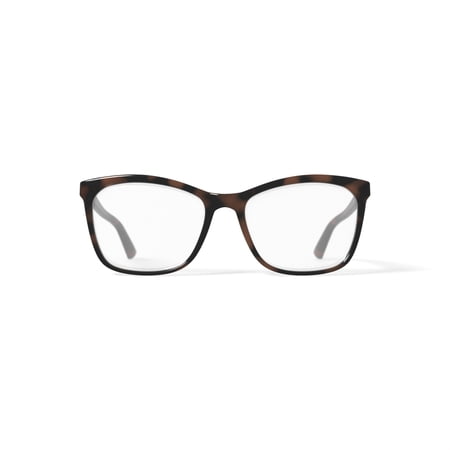 Calvin Klein Women's CK19529G Prescription Eyeglasses with Case, Blue Tortoise
