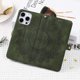 thumbnail image 5 of Style 016 For iPhone 16 Pro Case Skin Feel Totem Imprinted Wallet Leather Phone Cover - Blackish Gre, 5 of 5