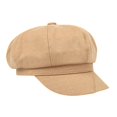 thumbnail image 5 of Newsboy Hat Octagonal Hat Flat Caps Cabbie Hat for Girls Womens, 5 of 8