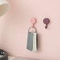 thumbnail image 5 of 40 Self Adhesive Plastic Hooks Durable Colorful Wall Hooks Key Holder For Bathroom, Kitchen, Desk, Cabinet, Glass Multi-purpose Hooks, 5 of 5