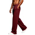 thumbnail image 5 of Baggy Sweatpants Men Fleece Straight Leg Sweat Pants Drawstring Waist Jogging Athletic Workoout Pants with Pockets Casual Wear, 5 of 7