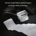 thumbnail image 4 of Hayabusa Gauze Boxing Hand Wraps for men and women starter thumb with loop hook & loop closure- White, 180 Inches, 4 of 6
