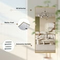 thumbnail image 3 of BEAUTYPEAK Full Length Mirror 65"x25" Rectangle Body Dressing Floor Mirrors,Gold, 3 of 6