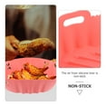 thumbnail image 6 of TABLZONE Non-Stick Reusable Silicone Air Fryer Liner Mat, Pot Protector Pad, 1 Piece for Healthier Cooking, 6 of 6