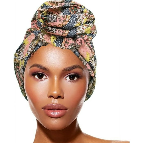 2 Touch Down Bun Cap (yellow & pink)