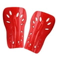 thumbnail image 3 of koolsoo Protège-Tibias Unisexes pour Enfants de 6 à 12 Ans, Garçons, Filles, Rouges, 3 of 9