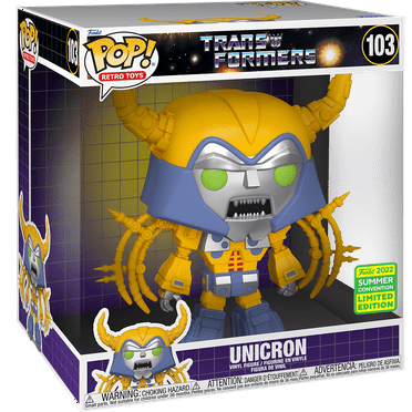 Funko Jumbo Pop! Transformers Unicron Vinyl Figure, 10.5"