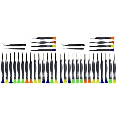 

2PCS NGHnuifg Fish Scale Design Handle Screwdriver 20 Sets Of Telecommunications Screws For Household Mobile Phone Utility Screwdriver Set Small Screwdriver Set for Glasses Star Head *2PCS