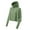Army Green, variant on Mdesiwst Women Sunscreen Coat Zipper Opening Hooded Face Nack Protection Ice Silk Anti-UV Thin Soft Breathable Long Sleeve Color Matching Cycling Camping Jacket