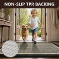 thumbnail image 6 of SIXHOME Door Mat Welcome Mat 24"x35" Non-Slip Front Door Mat Absorbent Low Profile Dirt Trapper Indoor Door Mat Ouside Entryway Rug Soft Machine Washable Floor Mat Black, 6 of 8