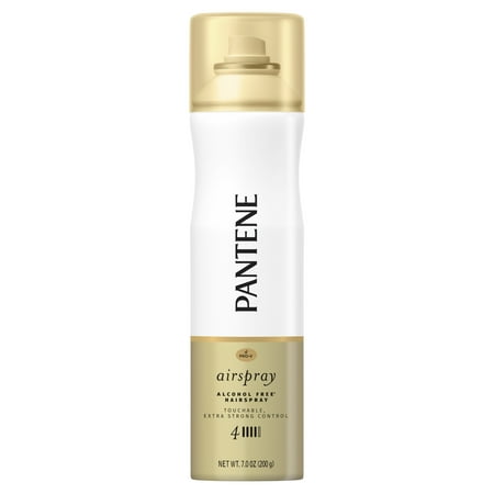 Soft Finishing Spray Pantene Pro-V Level 4 Extra Strong Control Airspray Hairspray for Soft, Touchable Finish, 7 oz ()