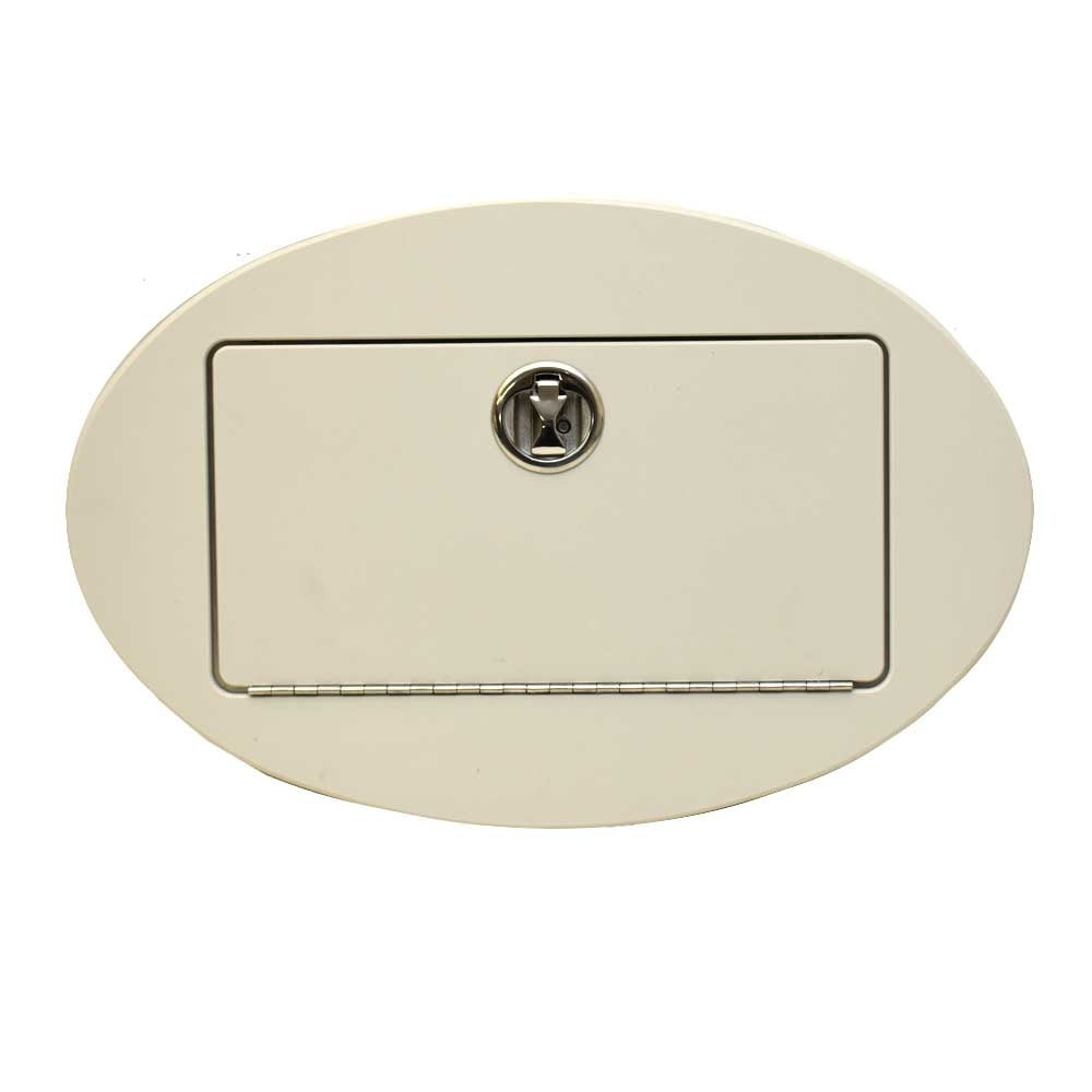 Regency Boat Glove Box Door 302202 21 x 13 3/4 Inch Gray Starboard
