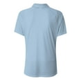 thumbnail image 2 of A4 Contrast Polo For Women in Lt Blue/White | NW3293, 2 of 3
